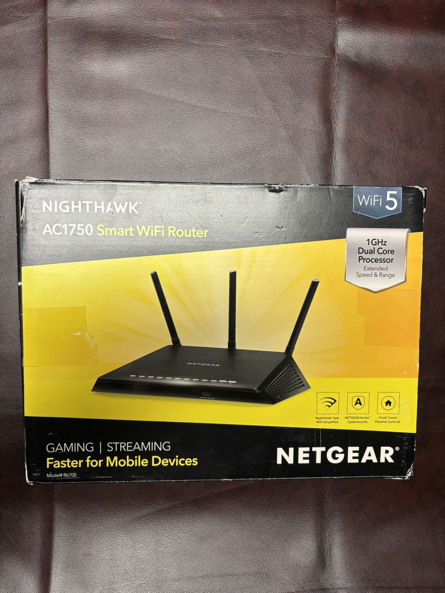 New Smart Wi-Fi Router - Nighthawk AC 1750