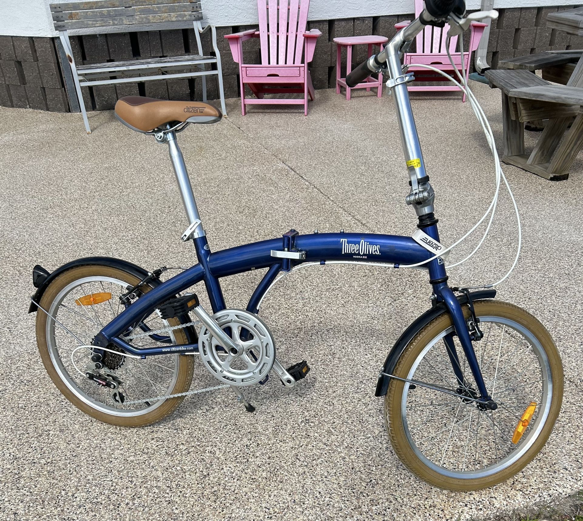 CITIZENS FOLDING BIKE 