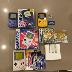 Gameboy Consoles Pokemon 