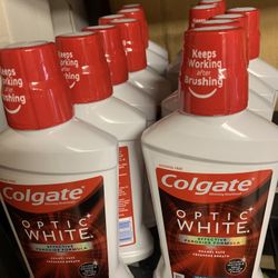 4/$10 Colgate Optic White Mouthwash