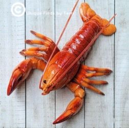 Brand New! 8" Lobster Sculpture Wall Art or Tabletop Figurine Coastal Nautical |  Pick up Winter Springs