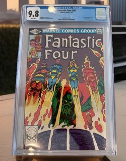 FANTASTIC FOUR #232 CGC 9.8 .50c Variant 1st FULL John Byrne, MARVEL Comics 1981