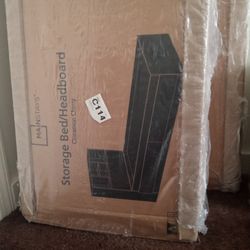 Storage Bed And Headboard 