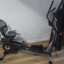 Proform Hybrid Trainer Eliptical / Bike $100