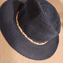 Color Azul Con Brillos Dorados