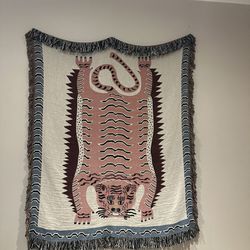 Knit Wall Hanging Tapestry