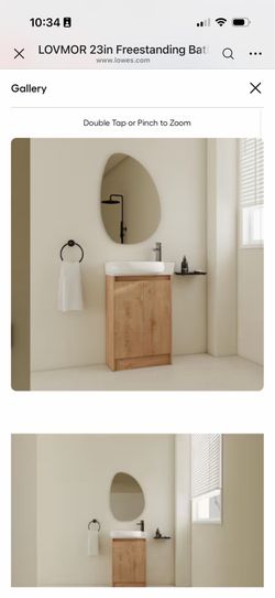 23in Freestanding Bathroom Vanity