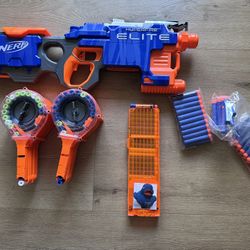 Nerf Hyperfire Elite Motorized Foam Dart Gun