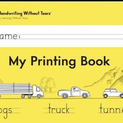 Learning Without Tears - My Printing Book Student Workbook, Current Edition - Handwriting Without 11