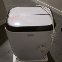 6,000 (DOE) BTU Portable Air Conditioner w/Double Motor, Dehumidifier, Remote, White