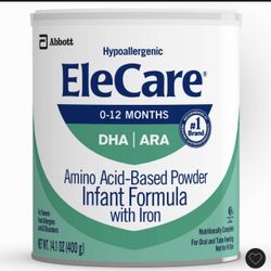 Elecare Formula DHA 14.1oz Cans Sell Or Trade For Enfamil 12oz Cans 