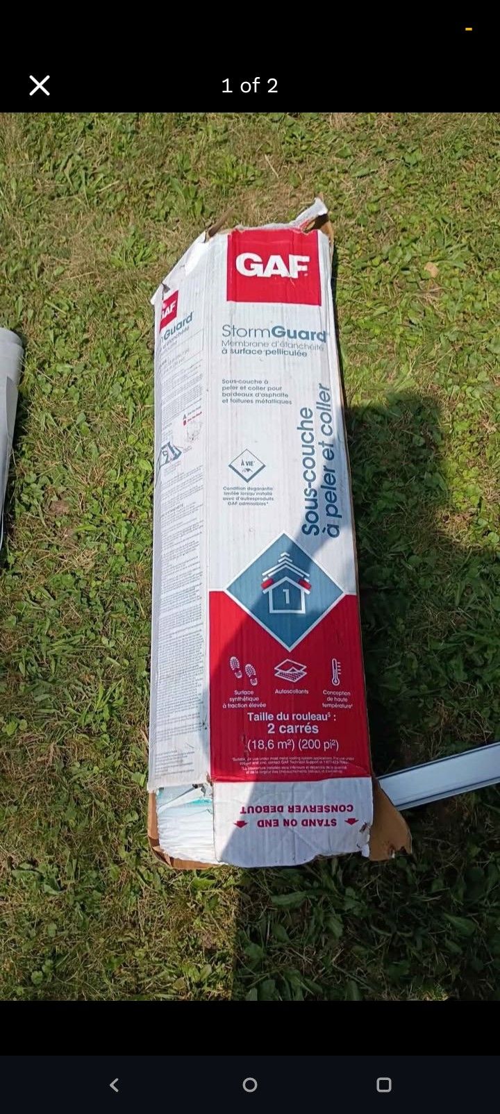 I Have Two Gaf Ice And Water 