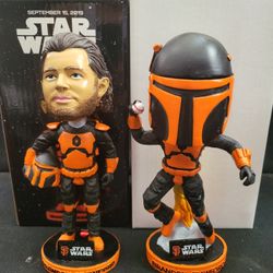 Brandon Crawford Star Wars bobblehead LOT of 2