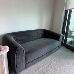 Velvet West Elm Sofa 