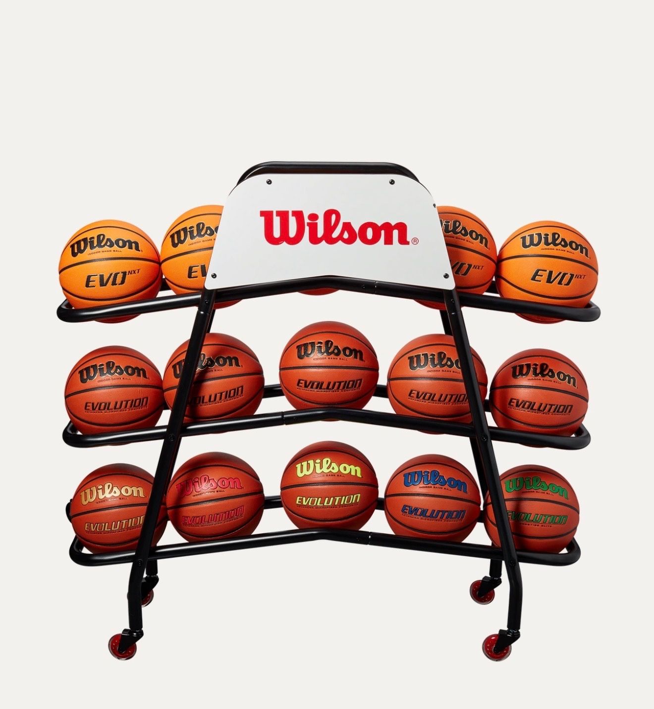 Deluxe Basketball Car Rack