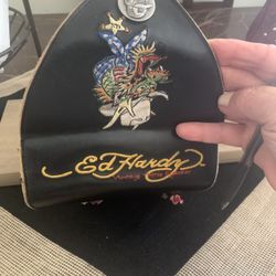 Ed Hardy Vintage Tattoo eyeglass case