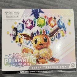 Pokemon Prismatic Elite Trainer Box