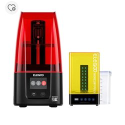 Elegoo 3-D printer and curing machine