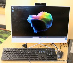 HP All-in-One Desktop 22-DD0224 21.5" FHD Anti-Glare Intel Celeron J4025 2.0 GHz up to 2.9 GHz 4 GB DDR4 MHz RAM 128 GB SSD  UHD Graphics 600 Win 11