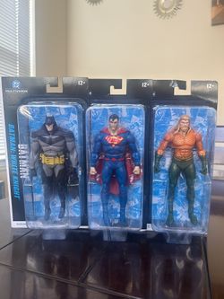 McFarlane DC Multiverse Batman, Aquaman and Superman 