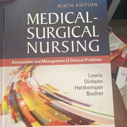 Medical Surgical Nursing  