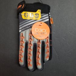 Firm Grip XL Max Impact Work Gloves