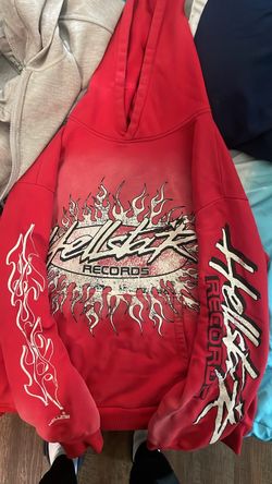 Hellstar Records Red Graphic Hoodie