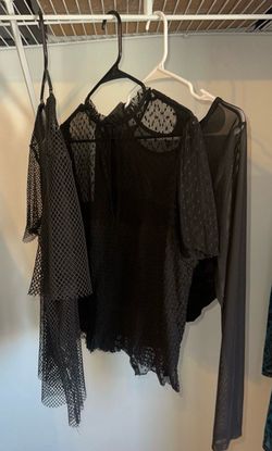 Mesh blouses