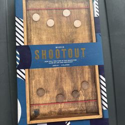 Wooden Games Workshop Shootout Game