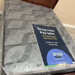 CAMA QUEEN Y COLCHÓN 