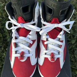 Carmine 6's - Size 9 - Condition 9/10 - OG Box