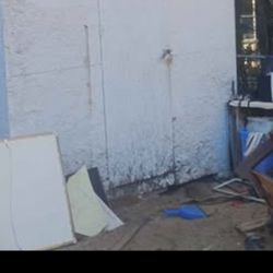 Wood  Shed 96"  DEEP BY 104 "  LONG BY 98" Talll