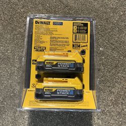 Dewalt Batteries Power Stack Doble Pack $130