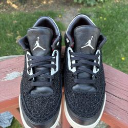 W Jordan 3 sz 9 $100