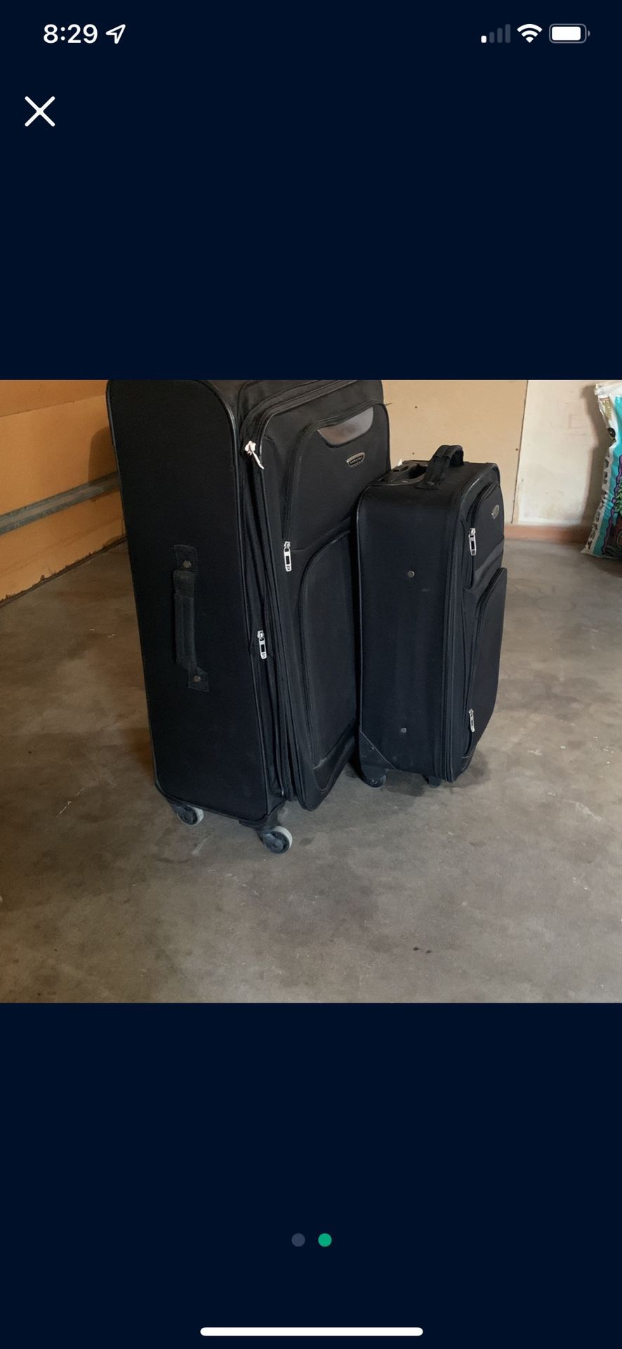 Travel luggage 