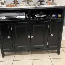 Black Tv Stand With Storage