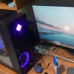 Pc gamer de escritorio Torre Y Monitor 