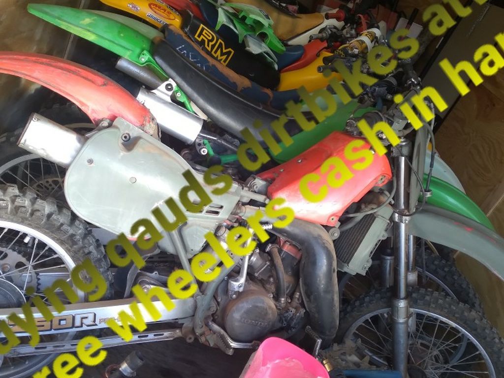 Photo honda cr250r