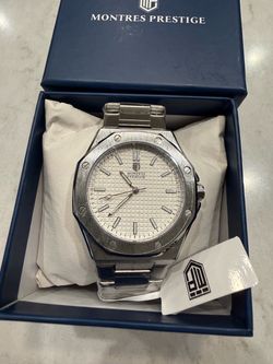 Montres Prestige Stainless Steel Watch