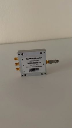 Mini-Circuits ZN3PD-622W-S+ 3-Way RF Power Splitter 1800–6200 MHz