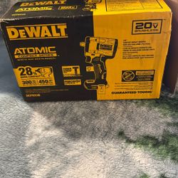 ATOMIC 20V MAX Cordless Brushless 3/8 in.Variable Speed Impact Wrench (Tool Only) Retail Price $240