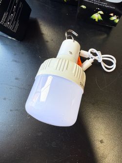 Rechargeable LED Indoor Outdoor Emergency Hookup Portable Lights
