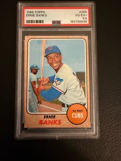 1968 Topps Ernie Banks #355 PSA 4.5