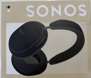 Sonos Ace Wireless Headphones Black ANC Dolby Atmos Open Box