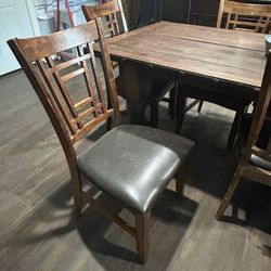 Large Wood Dinning Table 