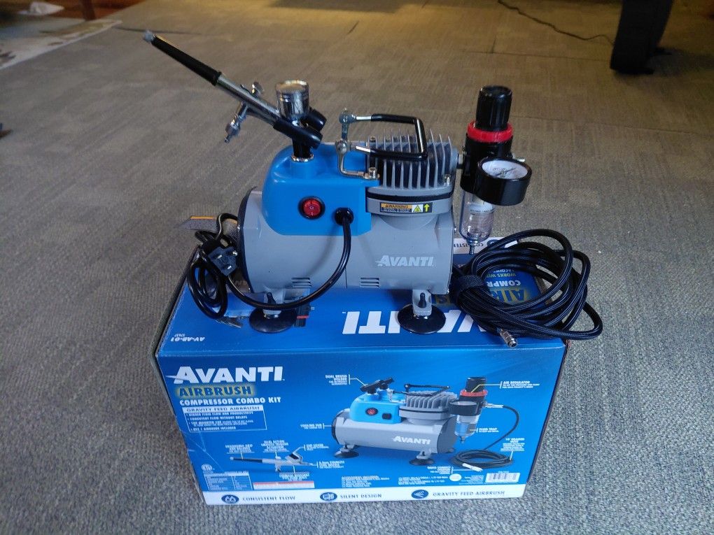 Airbrush Compressor With Accessories 