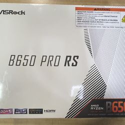 Brand NEW ASRock B650 PRO RS Motherboard.. Discounted, And more discount if Buying case