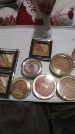 MILANI (baked bronzer, baked poeder blush, and more