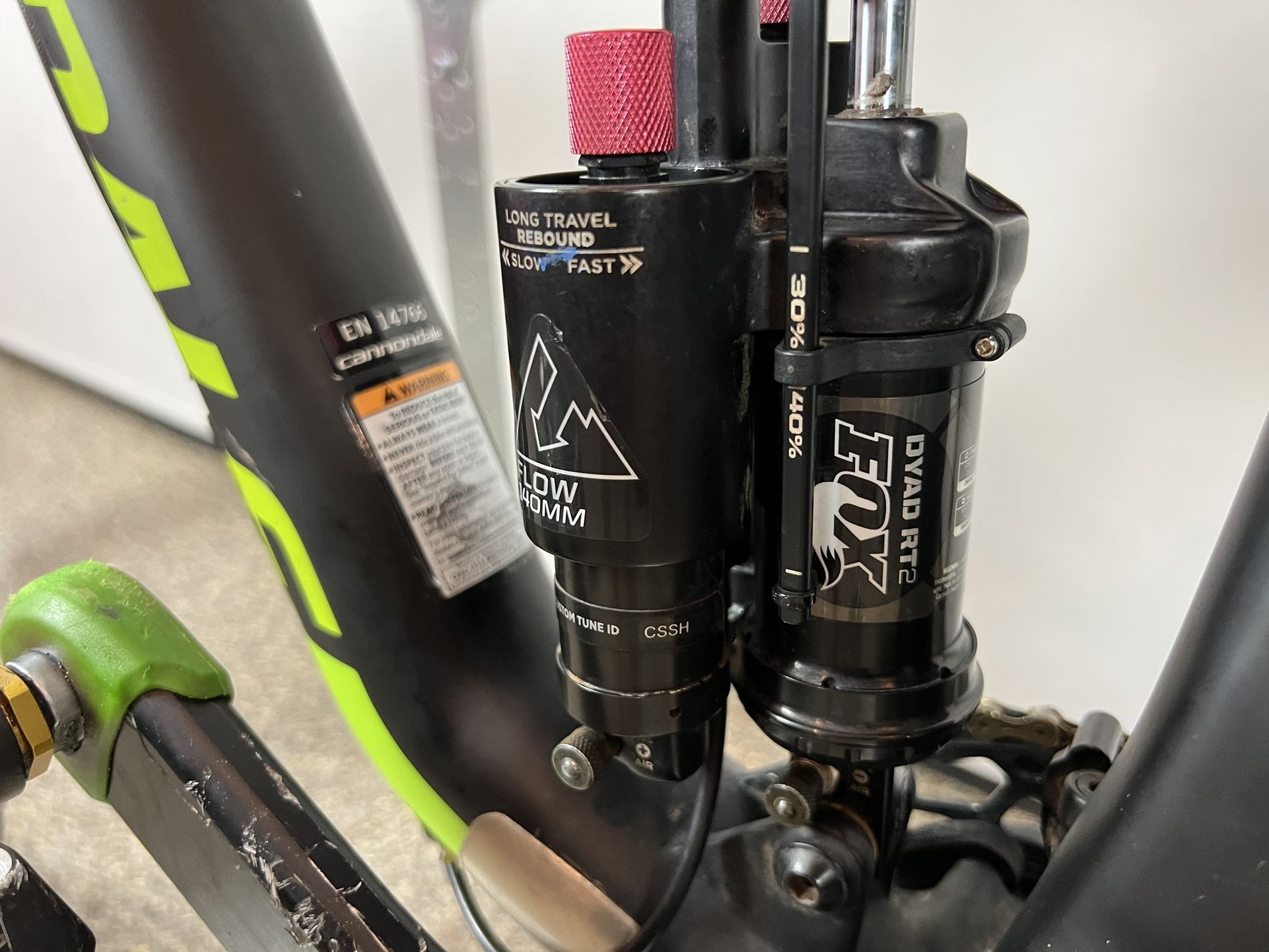 Bike Suspension Fox Dyad Rt2 For Sale Cannondale Trigger Carbon - Main Image