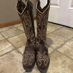 Circle S Made In Mexico Authentic Cowboy Boots 
